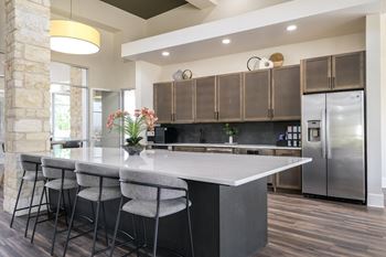 Social lounge with resident kitchen